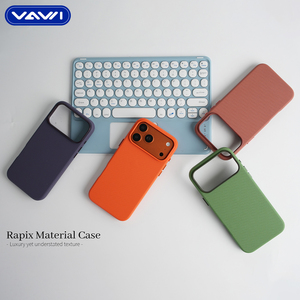 Étui pour téléphone VAWI L170 Tech Woven Case Classic Leather pour <span class=keywords><strong>iPhone</strong></span> <span class=keywords><strong>12</strong></span> 13 14 15 16 17 <span class=keywords><strong>Pro</strong></span> Max, <span class=keywords><strong>coque</strong></span> de téléphone antichoc - Product Image 4