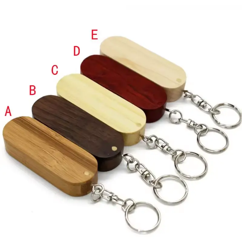 Personalizado de madera USB 3,0 Flash Memory Stick Pen Thumb Drives madera con anillo para fotografía de boda promociones regalos obsequios