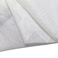 Tissu non tissé hydrophile 100% polyester spunlace pour la fabrication de serviettes humides et de serviettes hygiéniques
