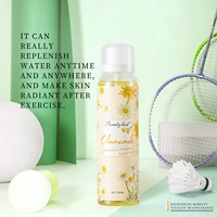 Suministro del fabricante Rose Body Spray Organic Anti Itchy Desodorante Rose Extract Oil Control Calm Skin Sun Uso diario 180ml para