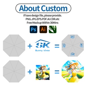 Custom Logo Strong <b>Windproof</b> Magnet Straight <b>Umbrellas</b> with Magnetic Base for Outdoor Business UV Protection Golf Gifts - Product Image 4