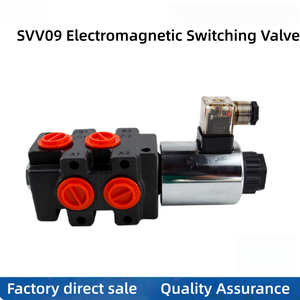 NBLandsky SVV09電磁スイッチングバルブ分割6方向制御バルブ1/2ポート50L/minフロー24圧力 - Product Image 2