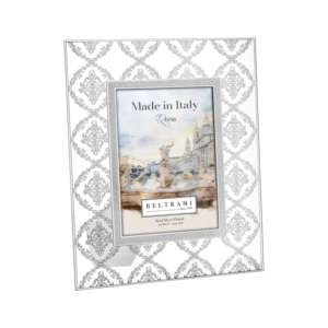 Beltrami Silver Plated Photo <b>Frame</b> <b>5x7</b> Inch Real Silver Plated Made In Italy Roma Decorative Picture <b>Frame</b> - Product Image 1