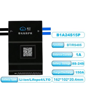 JK BMS Lifepo4-Sistema de gestión de batería de litio, Sistema de Gestión de batería, para paquete de batería, original, 8S, 16S, 24S, <span class=keywords><strong>12V</strong></span>, 24V, 48V, 72V, 100A, 200A - Product Image 2