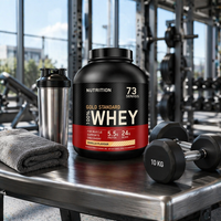 Cross-border TikTok Instant Powder Whey Protein Powder Improved Bone Density Contains Sugar-Amazon OEM Private Label