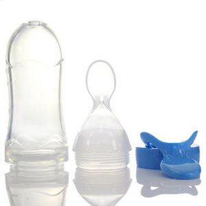 Productos de alimentación <span class=keywords><strong>para</strong></span> <span class=keywords><strong>bebés</strong></span>, alimentador de silicona sin BPA de 90ml, <span class=keywords><strong>cuchara</strong></span> <span class=keywords><strong>dispensadora</strong></span> de alimentos, alimentador de pasta de arroz - Product Image 5
