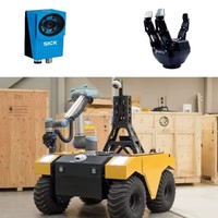Brazo Robótico Colaborativo UR3 UR5 con Carga Útil de 20 kg, Cobot Compacto de Sobremesa para Atornillar y Pulir con Sensor de Fuerza