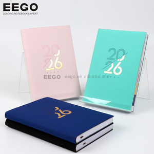 Ejecutivo en blanco 8x5 Cuero Impresión personalizada Español Inglés Chica jefe Planificador diario Cuaderno Agenda 2026 - Product Image 2