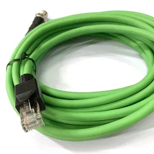 Swalec Degree Pcb Pin High Strand Cable 4 Pin Female Ip68 Long Leads Clamp Terminal M12 8 Pin Cable Connector