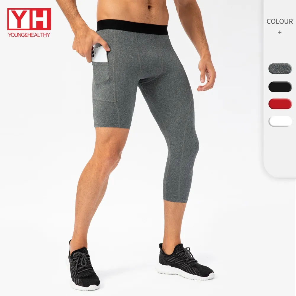 The Latest Custom Tight Thermal Men Fitness Yoga Pants Training Running Sport Compression Leggings