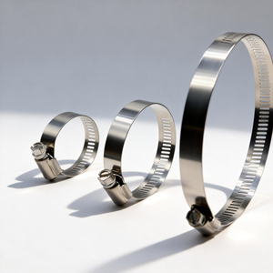 Крепеж для воздуховодов: Универсальный фланцевый зажим GCP, болтовой, из оцинкованной стали, стальной, с цинковым покрытием, G-образные зажимы для воздуховодов - Product Image 1