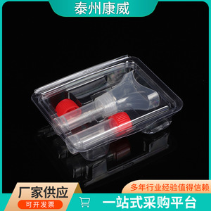 Entonnoir de prélèvement buccal jetable Conway, collecteur d'échantillons 17 mm, plastique de qualité médicale avec capuchon rouge pour tests de salive - Product Image 4