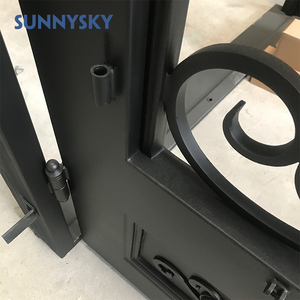 Último Modelo, Precio, Reseñas, Diseño de Puerta de Hierro Forjado para Entrada de Casa - Product Image 5