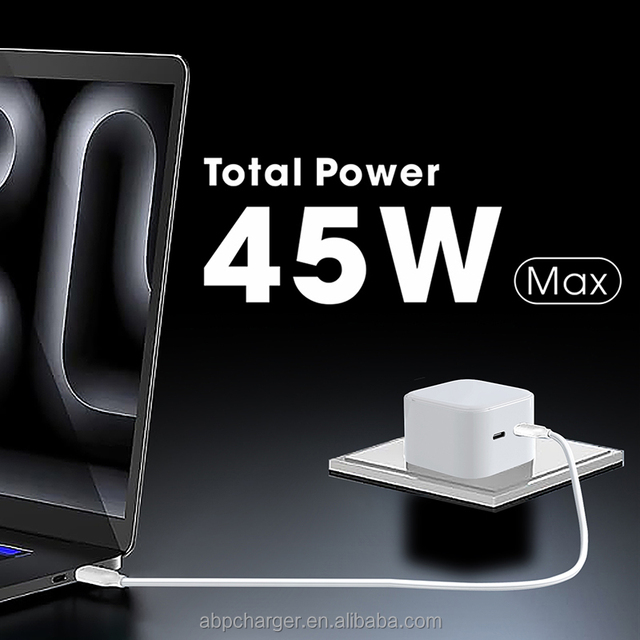New PD65W GaN PD Fast Charger 2 Ports USB-C for Laptop & Phone CE FCC Certified High Performance Wall Charger