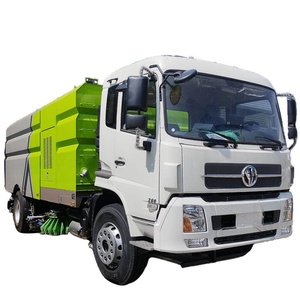 Camión de Limpieza de Calles de Alta Presión con Tanque de Agua de 5000 Litros y Tanque de Succión de Residuos de 9000 Litros, Fabricante Chino Dongfeng - Product Image 1
