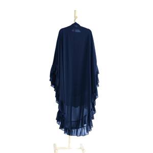 Nouvelle Robe d'été vintage 2026 pour femme du Moyen-Orient, en mousseline, sans manches, à taille empire, avec col mandarin et fonction antistatique - Product Image 5