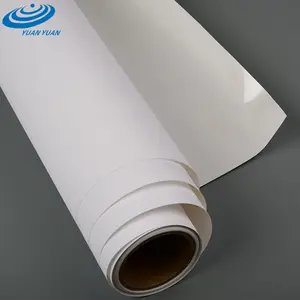 Eco Pelarut Perekat Indoor Outdoor Advertising Cetak Digital Polypropylene Matte PP Kertas Sintetis untuk Roll Up Banner