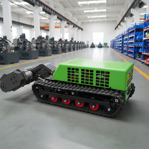 Tracked Electric Lawn Mower | 60V <b>Battery</b> Powered Grass Cutting Machine for Strong Terrain Use - Product Image 2
