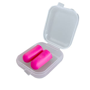 سدادات أذن على شكل رصاصة من البولي يوريثان لعزل الصوت ومنع الضوضاء، 29 ديسيبل، آمنة ذاتيًا، للاستخدام مرة واحدة، معتمدة من CE، للرجال - Product Image 2