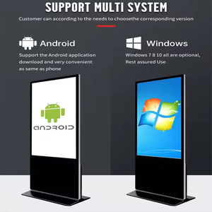 Pantalla Táctil Android Windows de 55/65 Pulgadas, Tótem Publicitario, Pantalla LCD 4K HD Ultrafina, Señalización Digital de Pie <span class=keywords><strong>para</strong></span> Interiores - Product Image 3