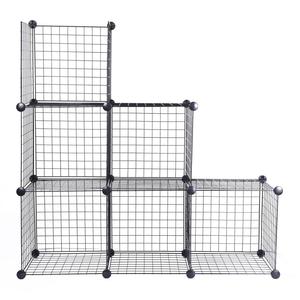 Étagères modulaires pour placard, Cubes de <span class=keywords><strong>rangement</strong></span> en fil métallique, armoire, DIY, étagère de <span class=keywords><strong>rangement</strong></span> - Product Image 1