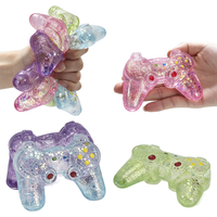 Mainan Squishy Gamepad Payet Multiwarna yang Menakjubkan, Lembut, Lambat Mengembang, Pereda Stres untuk Kantor, Pelepas Kecemasan