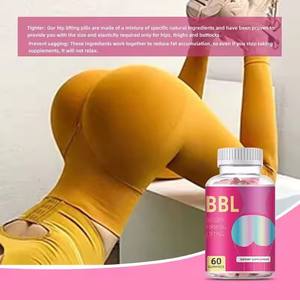 Suplemen BBL Gummies untuk Meningkatkan Pinggul dan Bokong, Pembesar Pinggul, Penambah Berat Badan, Pembesar Pinggul - Product Image 3