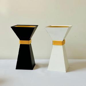 Brûleurs d'encens de style oriental ajourés, chandeliers en <span class=keywords><strong>fer</strong></span> forgé électroplaqué, artisanat métallique, vente en gros - Product Image 3