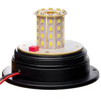 Feu de position LED pour camion, 40 LED SMD 5730, boîtier et base en PC, prise allume-cigare magnétique, lampe LED pour véhicule