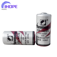 بطارية ليثيوم 3.6 فولت-Sunmoon 2/3AA, 14335 ER14335 PLC لنظام الإنذار