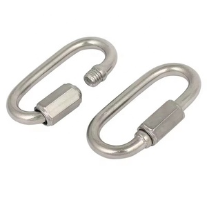 Anillo de Conexión de Acero Inoxidable 316 para Seguridad Marina, Mosquetón de 8 mm, Gancho de Seguridad, Accesorios de Herraje para Yates y Embarcaciones - Product Image 2