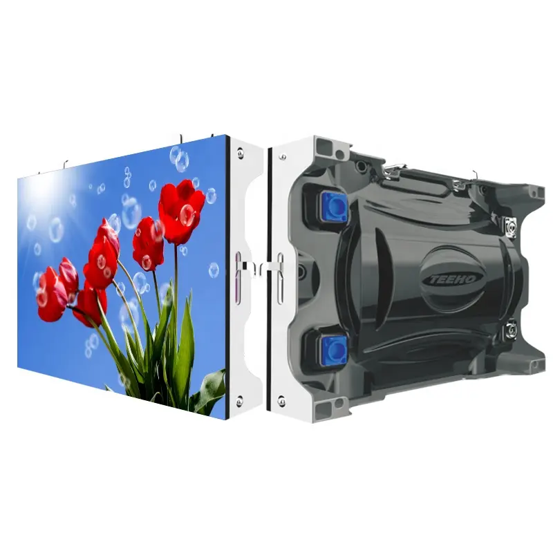 High Definition advertising die casting aluminum billboard rental and fixed ultra light indoor small pixel pitch led display