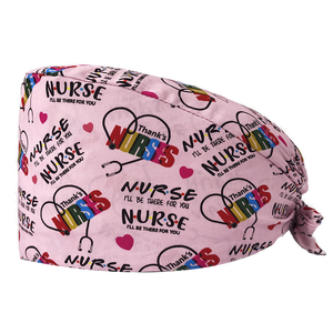 Gorro Quirúrgico de Belleza Gorros de Enfermera Gorros de Veterinaria con Banda para el Sudor Gorro Médico Gorro Quirúrgico Desechable - Product Image 1