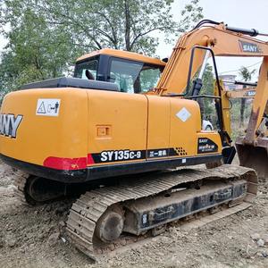 Original usado Sany SY135C SY125C SY95C excavadora 2021 modelo 718 horas motor bomba de engranajes rodamiento en buenas condiciones para la venta - Product Image 1