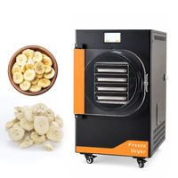 4 Tray Vacuum Food Freeze Dryer untuk Penggunaan Rumah Tangga, Mesin Pengering Beku Buah 4kg dengan Garansi 1 Tahun