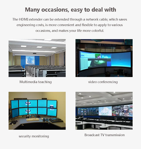 Dtech H.264 1080p nhiều độ phân giải hỗ trợ CAT5E/6E HDMI 150m IP Extender HDMI Extender - Product Image 5