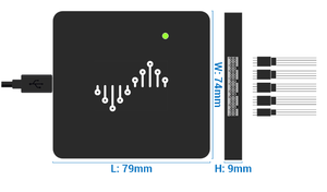 เครื่องวิเคราะห์ USB รุ่น DSLogicU2Pro16 16CH/1GHz 4Gb 16G ตัวถอดรหัสสัญญาณ SPI/I2C/UART เครื่องกำเนิดสัญญาณ เครื่องมือช่วยพัฒนาแบบฝังตัว - Product Image 2