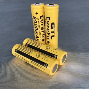 Estilo popular <span class=keywords><strong>18650</strong></span> batería de litio 9900 mA linterna batería recargable afeitadora cuchillo para cortar el cabello - Product Image 3