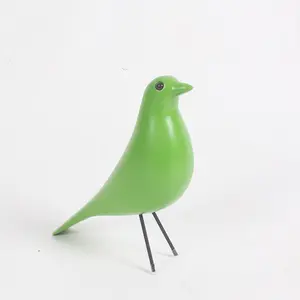 デンマークの装飾鳥マルチカラーホームクリエイティブホームデコレーションレジンイームズバードオーナメント