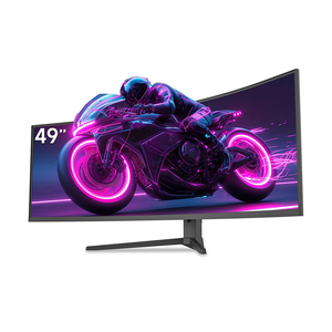 144hz 165 Hz 400hz 360hz Gaming Monitors Curved 49 Inches Ultra-wide Big Monitor for 4k 5k Ultra-wide Gaming Monitors - Product Image 1