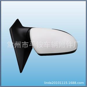 Rétroviseur latéral de voiture Kia 87610/20-H7010, miroir plat blanc, coque ABS, neuf pour Kia Slouto - Product Image 3