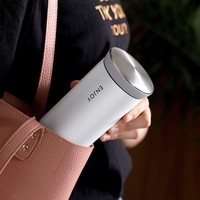 Gobelets Isothermes de 350 ml en Acier Inoxydable avec Infuseur à Thé, Tasses à Café à Double Paroi Isolées sous Vide pour Boissons Chaudes et Froides