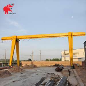 Grúa de pórtico MH con Control remoto de Servicio Ligero, 3 toneladas, 5 toneladas, 8 toneladas, 10 toneladas, 12 toneladas, 15 toneladas, polipasto eléctrico, grúas de pórtico de elevación para la venta - Product Image 2