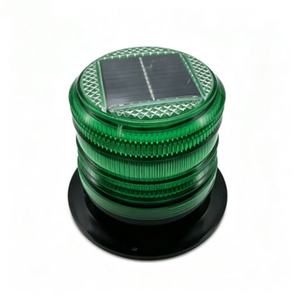 Feux de signalisation à LED solaires magnétiques, clignotants, pour travaux routiers, barrières de chantier, balise de sécurité - Product Image 5