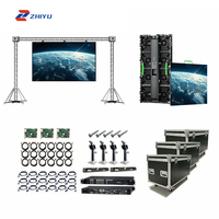ZHIYU P3.91 Écran LED de location intérieur et extérieur 500x500mm Écran de scène géant mural vidéo