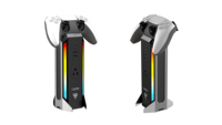 Múltiples salidas protectoras contra sobretensiones Regleta de alimentación para juegos Puertos USB Cable de extensión de Torre 15A 4 salidas de CA Enchufe de EE. UU. 125V nominal para PC