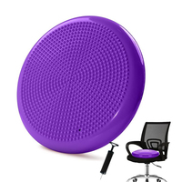Coussinets d'équilibre de disque d'équilibre de coussin d'oscillation de Massage de Yoga de stabilité gonflable durable pour l'exercice d'entraînement de noyau