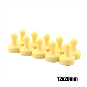 12X20mm güçlü küçük manyetik mıknatıslar kozalaklar 5/10/15/20/25 adet ofis itme pimi kurulu satranç itme pimi s süper mıknatıs Pinboard kaynak - Product Image 5