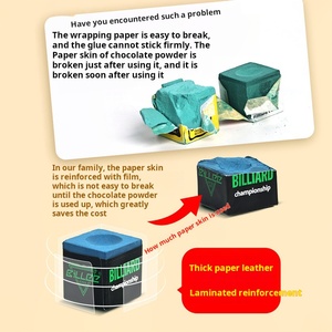 Phụ kiện bàn bida chất lượng cao, phấn bida khô dầu cao cấp, phấn bida tùy chỉnh khác biệt - Product Image 6