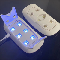 SUN Mini USB Photothérapie 6W Manucure Machine Vernis À Ongles Sèche LED Portable Durcissement Vernis À Ongles Lumière UV LED Lampe À Ongles